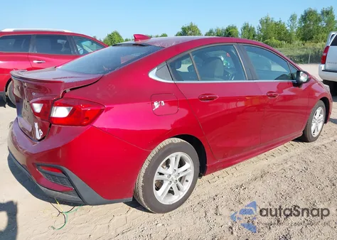 2018 Chevrolet Cruze Lt Auto из США, поврежденный, VIN 1G1BE5SM1J7176404